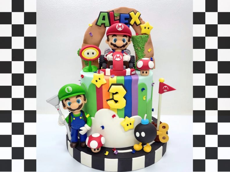 Single Tier - Character Cake by Blissful Bites