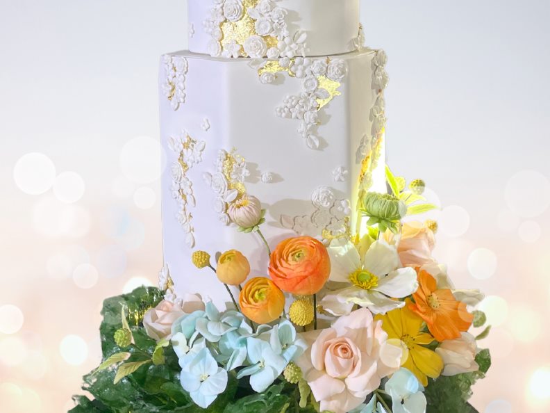 Wedding Cake by Blissful Bites